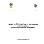 PLAN ESTRATÉGICO NACIONAL DE INVESTIGACIÓN AMBIENTAL, PENIA